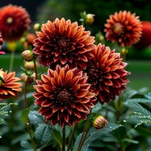 Георгин Маскарад купить по цене от 699р. в интернет-магазине «Посадика» с доставкой почтой в в Дубовкае и по всей России – [изображение №1].