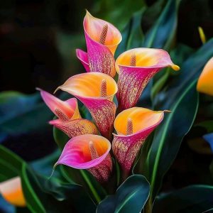 Калла Оникс купить по цене от 450р. в интернет-магазине «Посадика» с доставкой почтой в в Дубовкае и по всей России – [изображение №1].