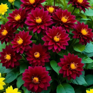 Георгин Вуцапо купить по цене от 327р. в интернет-магазине «Посадика» с доставкой почтой в в Дубовкае и по всей России – [изображение №1].